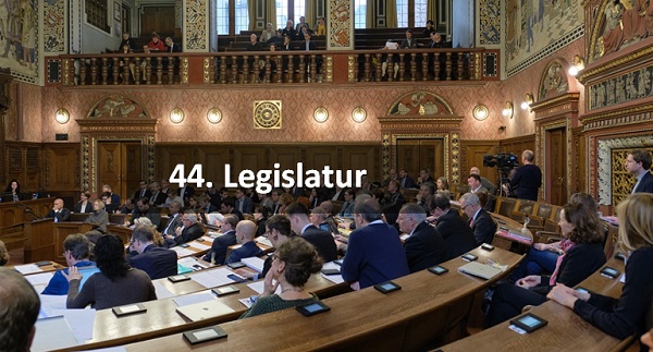 44ste Legislatur plenum schauplatz